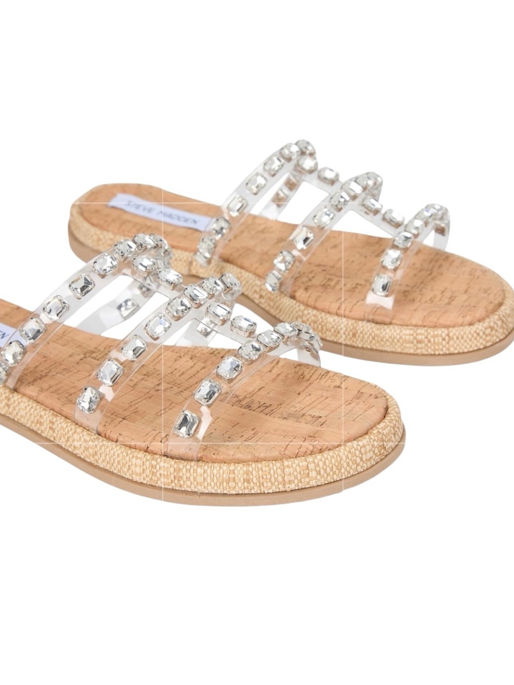 Steve Madden Women's Rhinestone Sandal